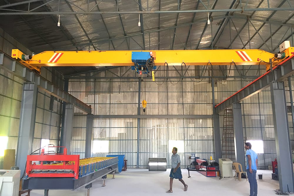 15 Years Single Girder Overhead Cranes Manufactruer Zoke Crane