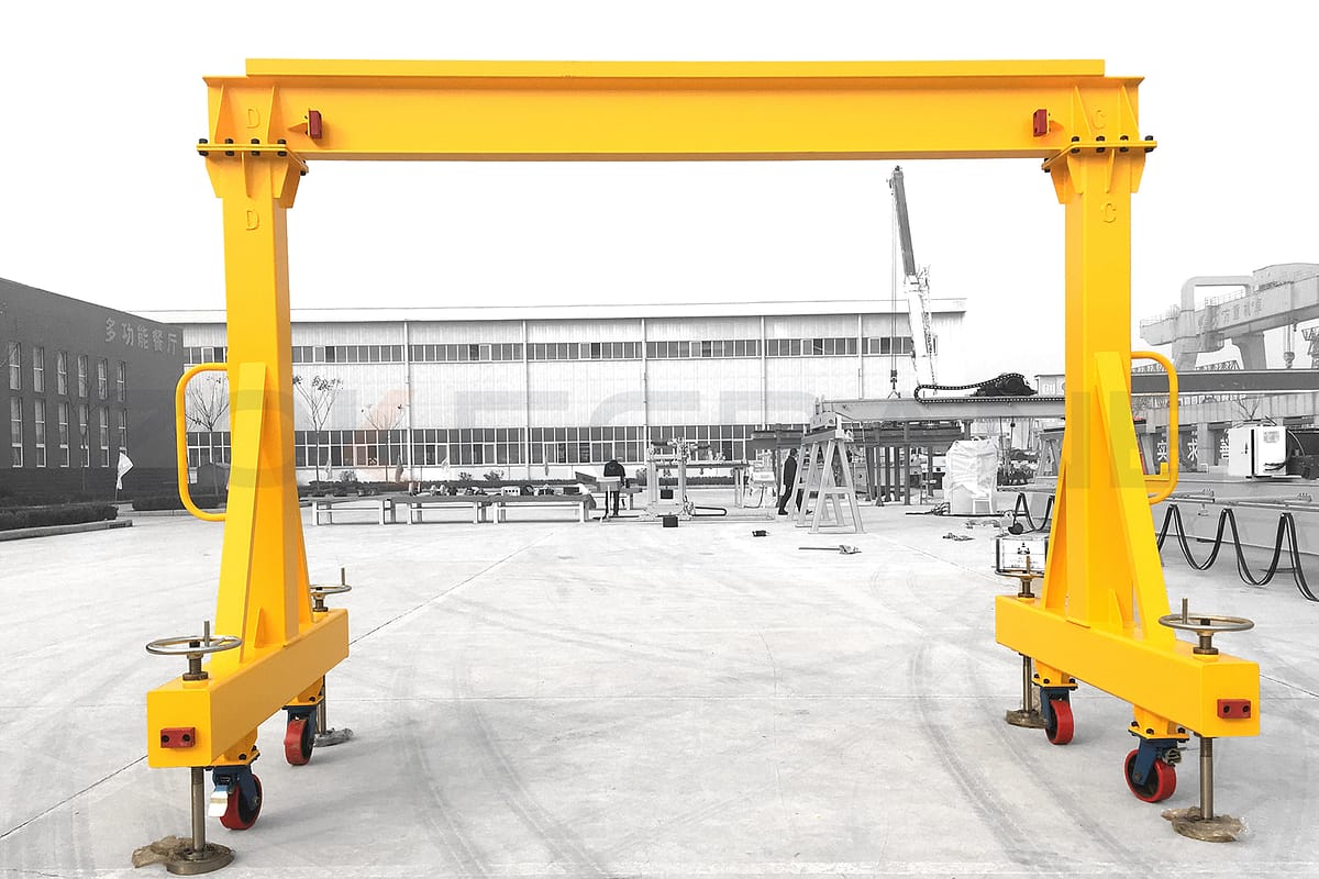 15 Years Portable Gantry Cranes Manufactruer | ZOKE CRANE