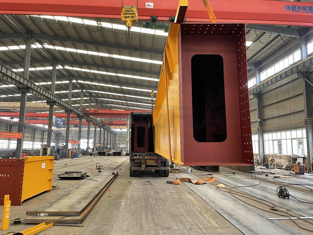 Delivery picture of Gantry cranet