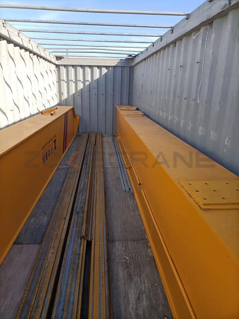 Mga bridge crane at mga transfer cart na na-export sa Indonesia