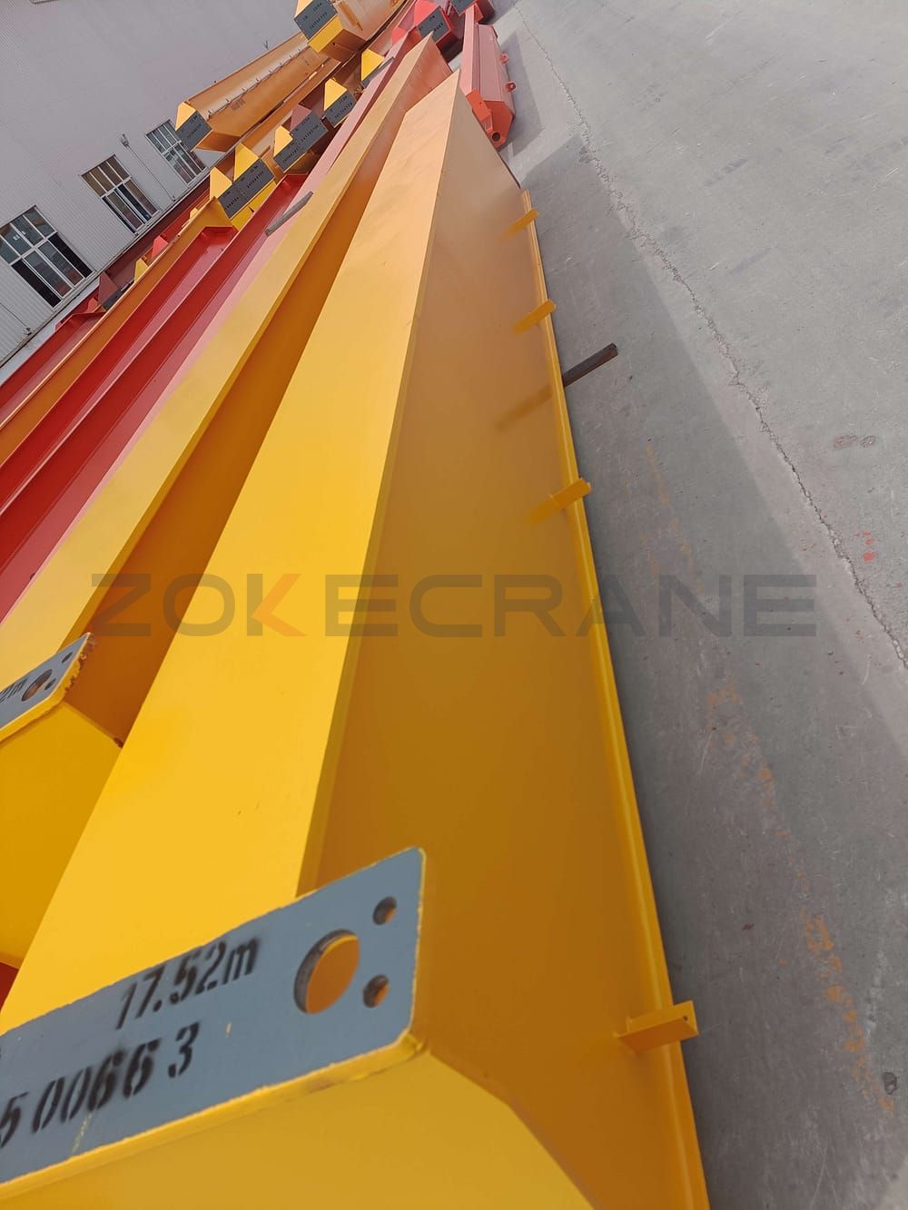 European type single girder overhead crane delivery to Ghana