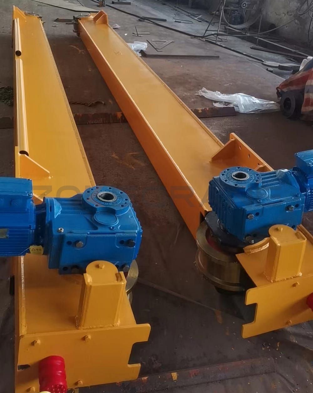 UruguayT Gantry Crane Project Delivery Ground beam